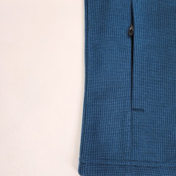 Spyder Fleece Jacket Mens Medium Half Zip Legion Blue - Picture 4 of 4